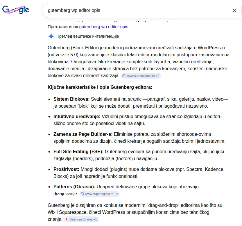 Wordpress galerije fotografija